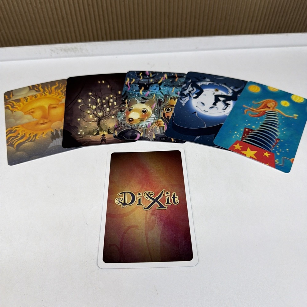 Dixit 5 Promo Card Set Asmodee Rare Fantasy Family Party Board Game Expansion